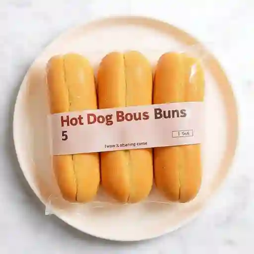 Pan para hot dog bolsa