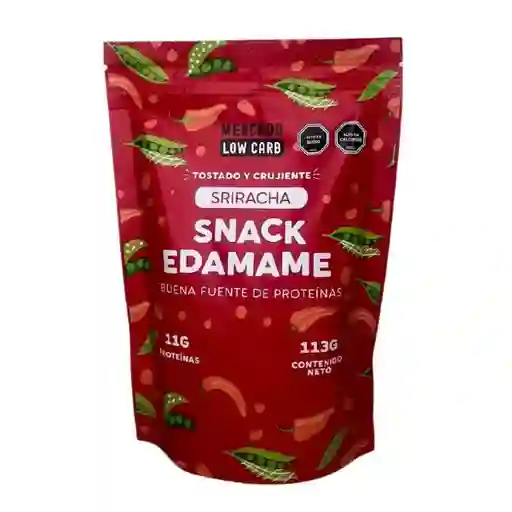 Mercado Lowcarb Snack Edamame Sriracha