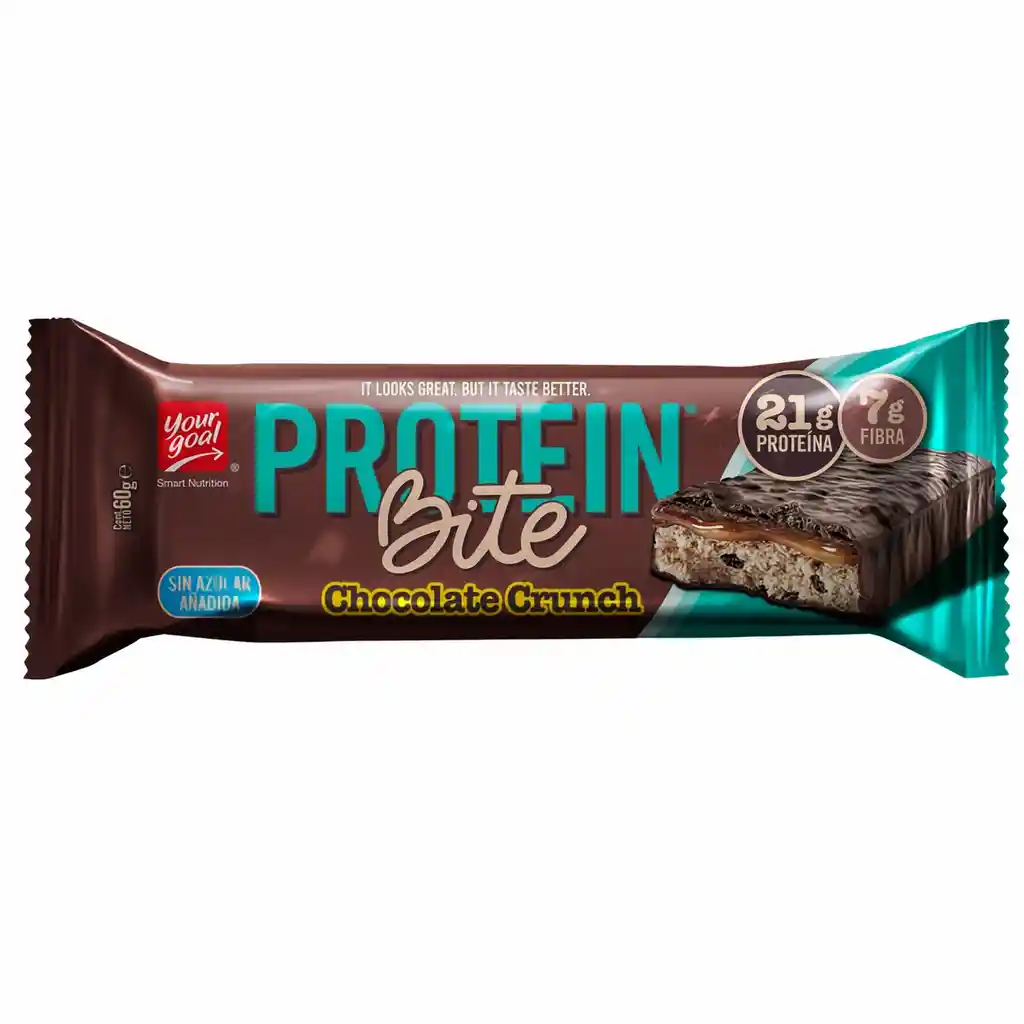 Your Goal Barra de Proteina Bite Chocolate Crunch