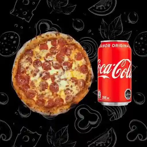 Pizza Individual + Bebida