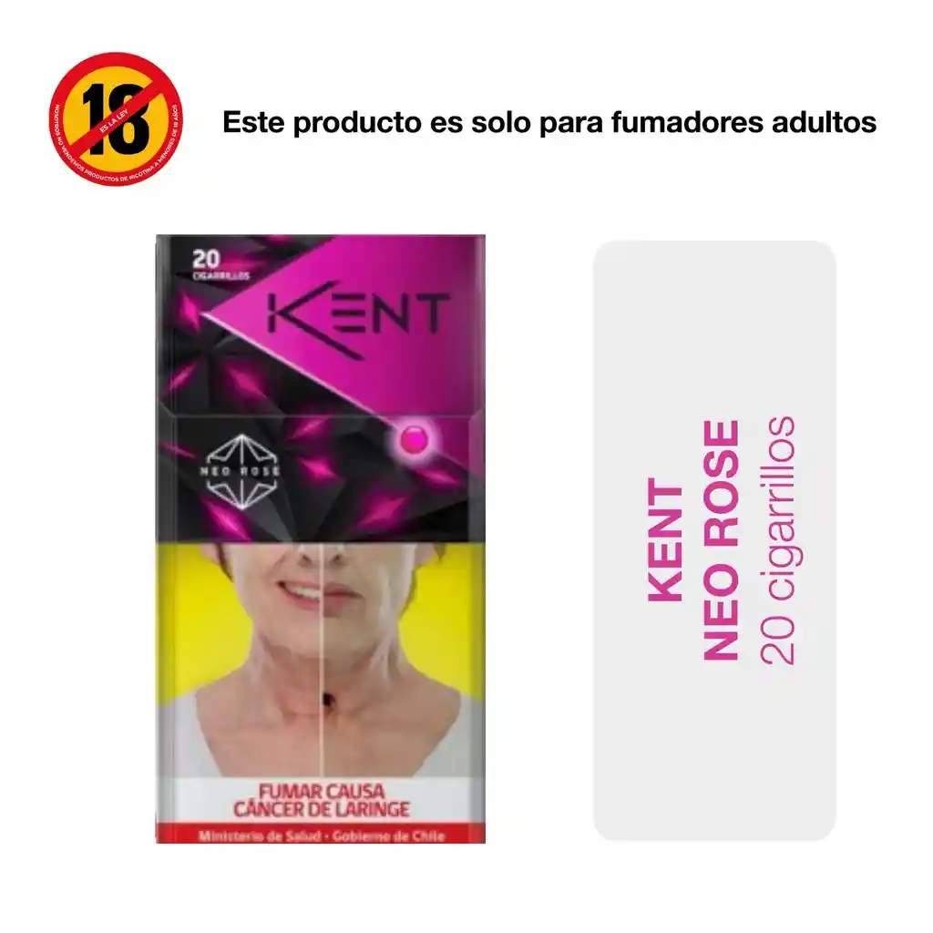 Kent Cigarrillos Neo Rose