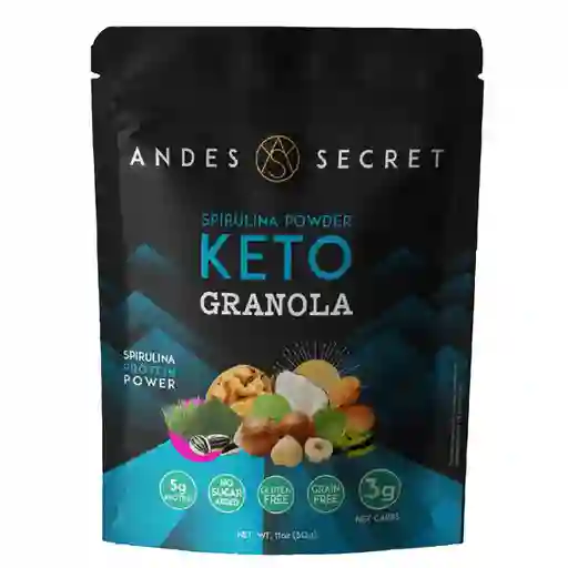Andes Secret Granola Keto Spirulina