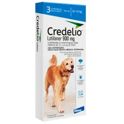 Credelio Antiparasitarios para Perros de 22 a 45 Kg