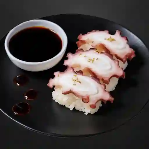 Nigiri de pulpo