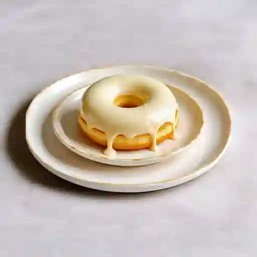 Donut Rellena De Vainilla