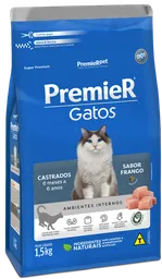 Premier Pet Alimento Gato Castrado 1,5 Kg