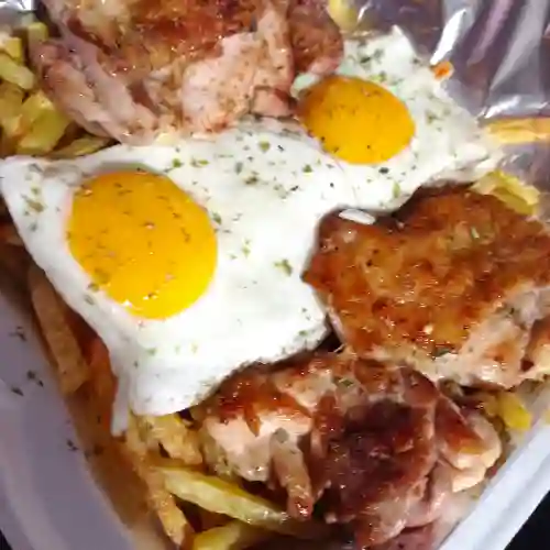 Pollada Al Huevo 2 Personas