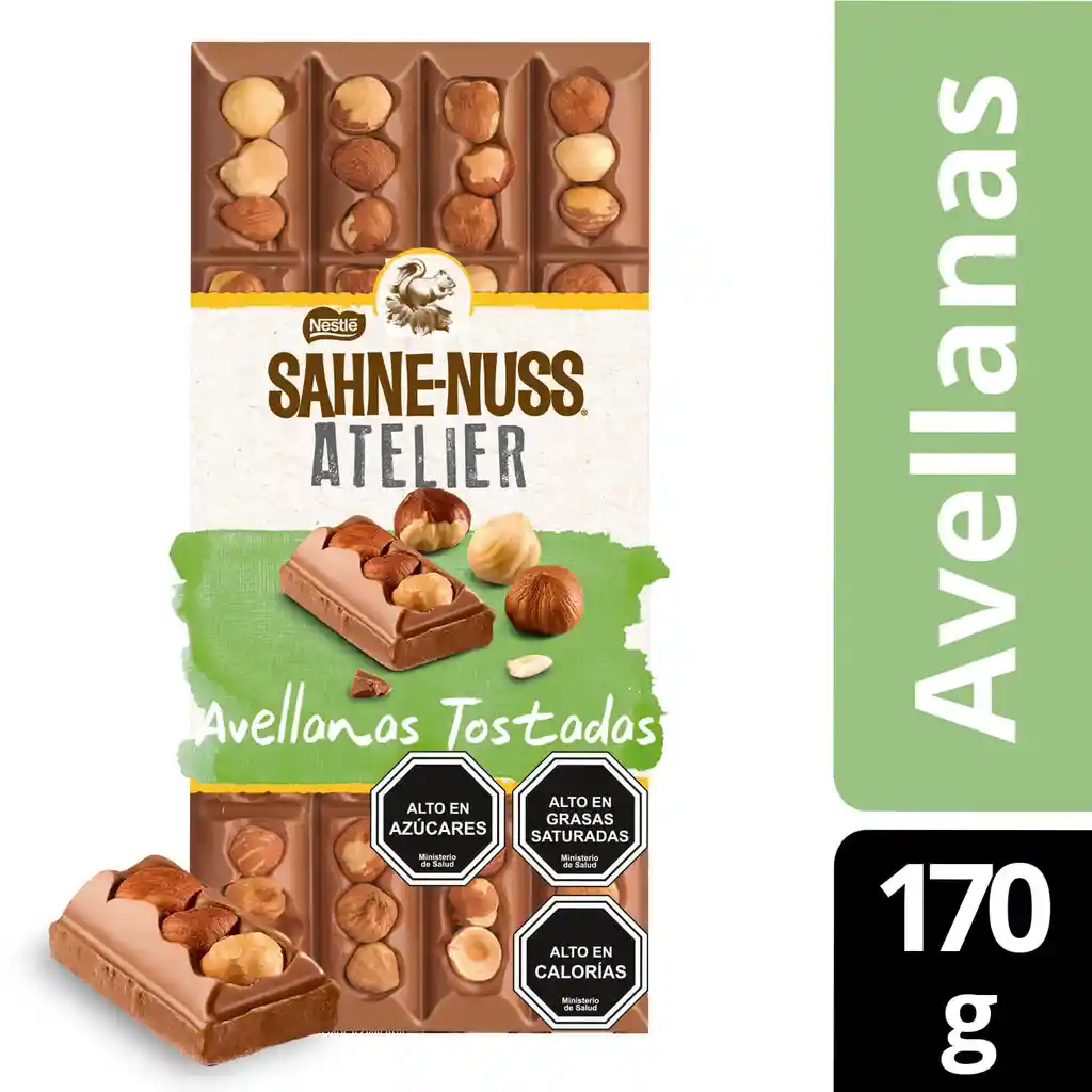 Sahne-Nuss Chocolate LAtelier Milk Hazelnut 170G