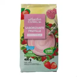 Nuestra Cocina Saborizante Sabor Frutilla Sin Azúcar