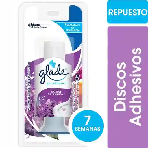 Glade Gel Adhesivo Campos de Lavanda