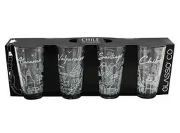 Glasso Set Vasos Collection Chile