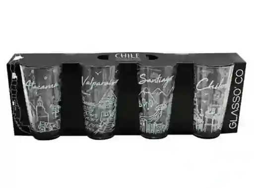 Glasso Set Vasos Collection Chile