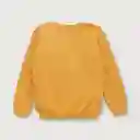 Sweater Esencial Niño Mostaza Talla 6m