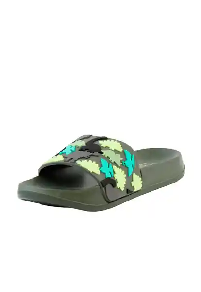 Sandalias Playera Niño Verde Talla 33 880