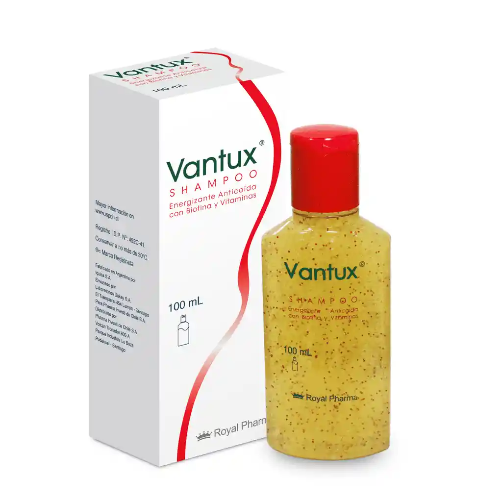 Vantux Shampoo con Biotina y Vitaminas