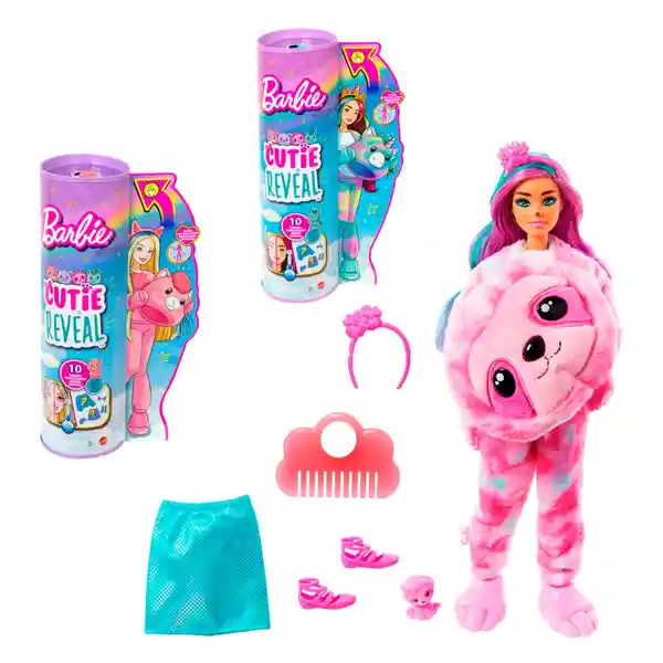 Barbie Muñeca Cutie Reveal Surtido de Fantasía