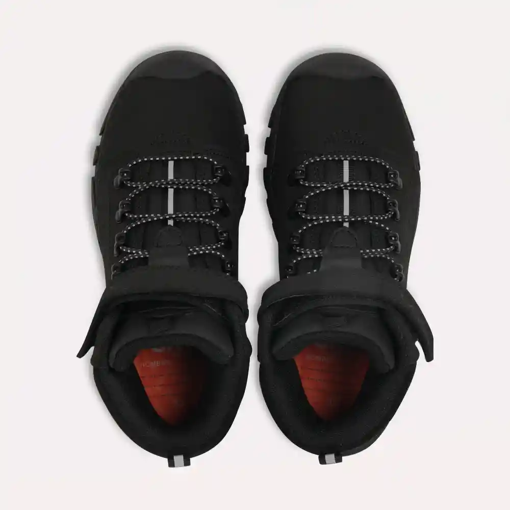 Botines Escolar De Senior Niño Negro Talla 36