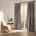 Cortina Blackout Color Presillas Blanco 140 x 240 cm Casaideas