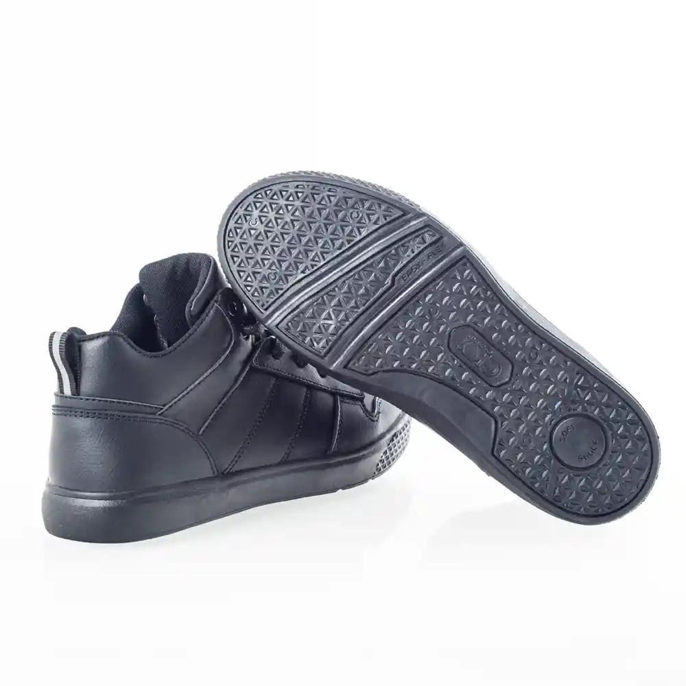 Zapatillas Escolar De Senior Niño Negra Talla 40