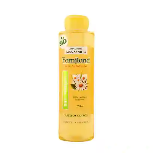Familand Shampoo de Manzanilla Biodegradable para Cabellos Claros 