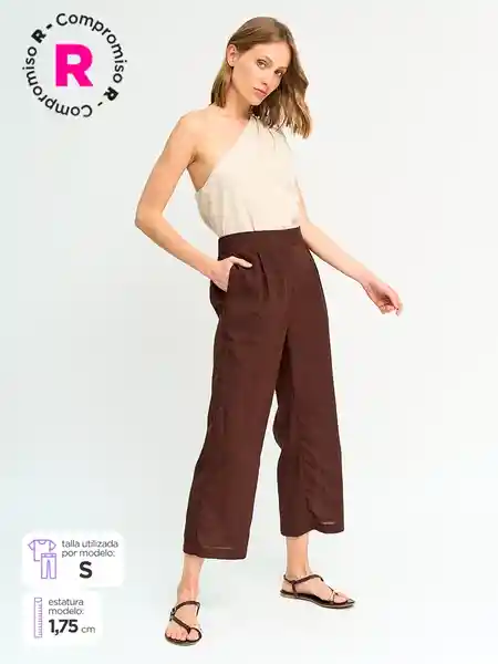 Marquis Pantalón Fesillo F Café L S25