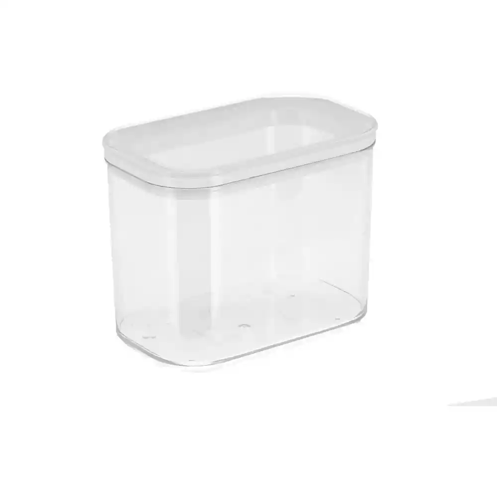 Casaideas Canister Plástico Con Tapa a Presión 1000 mL