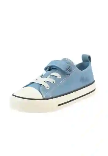 Zapatillas Urbana Day to Day Velcro Elástico Niño Denim 33 955