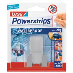 Tesa Soporte de Baño Powerstrips W R H ME