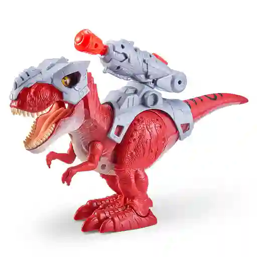 Robo Alive Figura de Colección Dinosaurio Dino Wars Con Lanzador
