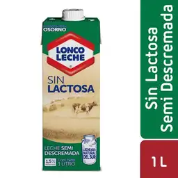 Loncoleche Leche sin Lactosa Semidescremada