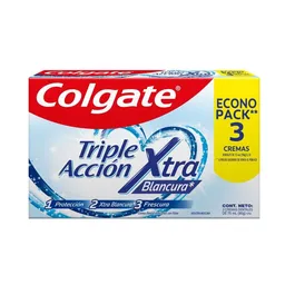 Colgate Pasta Dental Triple Acción Extra Blanco