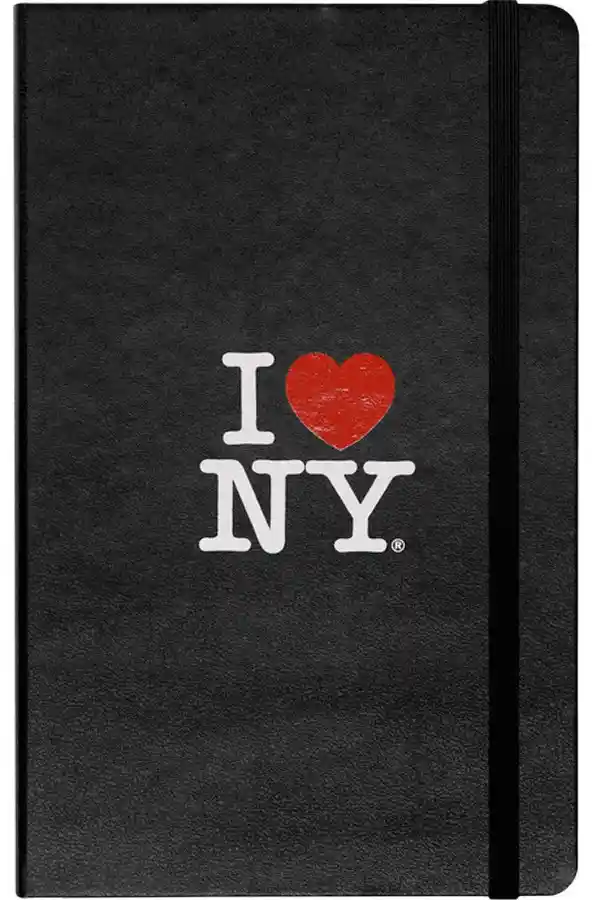 Limited Notebook - I Love Ny - T. Dura - Large - Negro - De Rayas