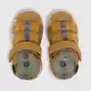 Sandalias Straps Chunky De Niño Amarillo Talla 21