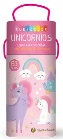 Tubi Color Unicornios - El Gato De Hojalata