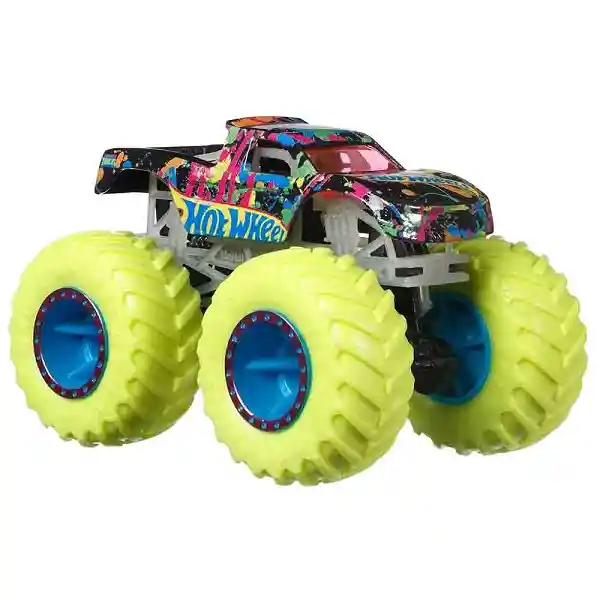 Hot Wheels Monster Trucks Glow Surtido 1:64