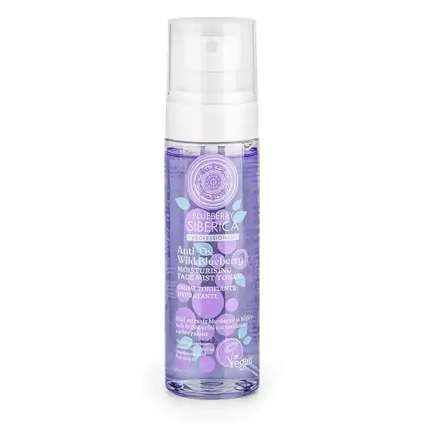 Siberica Vegan Bruma Facial Blueberry Humectante Anti-Ox 100 mL