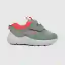 Zapatillas Deportiva Caña Baja De Niña Gris Talla 20