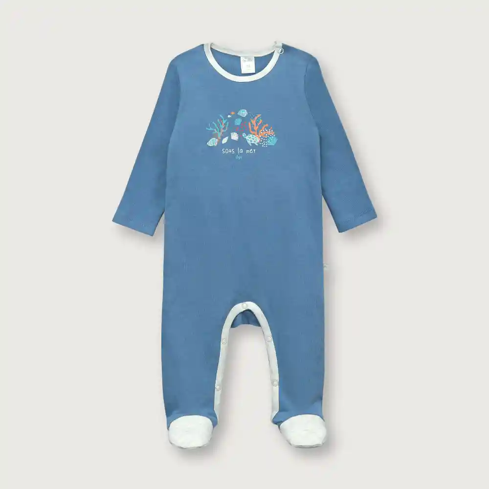 Osito De Niño Azul Talla Rn