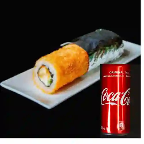 Hand Roll Furay de Pollo + Bebida