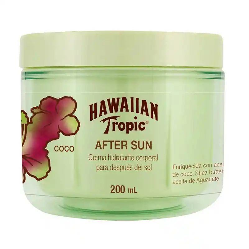 Hawaiian Tropic Crema Hidratante Corporal para Después del Sol