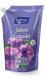 Ballerina Natural Jabón Líquido Violetas Silvestres