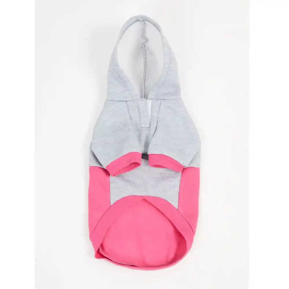 Polerón Pet's Fun Con Gorro Bicolor