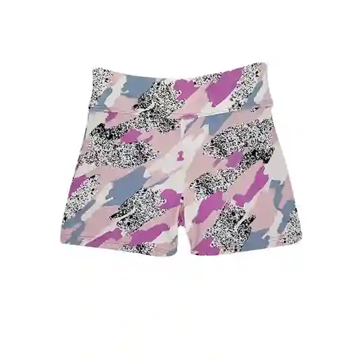 Bikini Short Para Niña Estampado Lila Talla 16 Samia