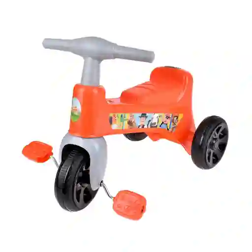 La Granja de Zenon Triciclo Color Naranja
