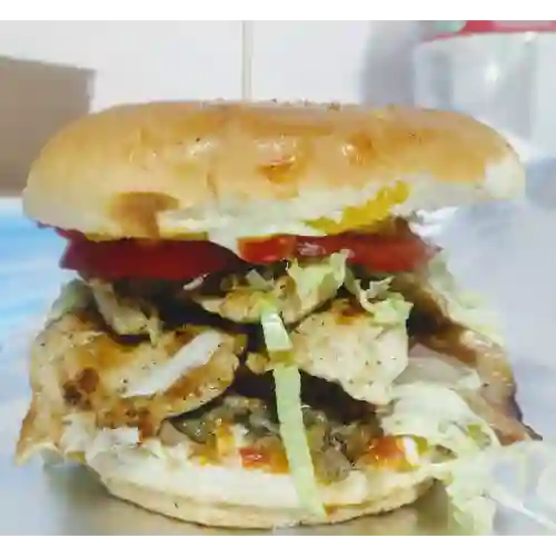 Hamburguesa Colombiana de Pollo