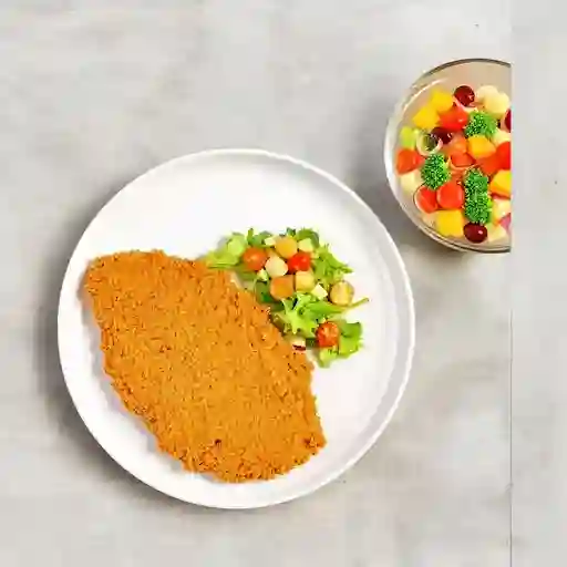 Milanesa De Pollo Apanada