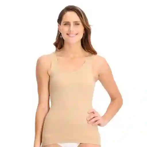 Polera Reductora Sin Mangas Piel Talla M Caffarena