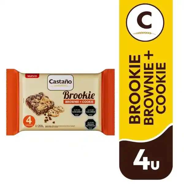 Castano Galleta Brookie Brownie + Cookie
