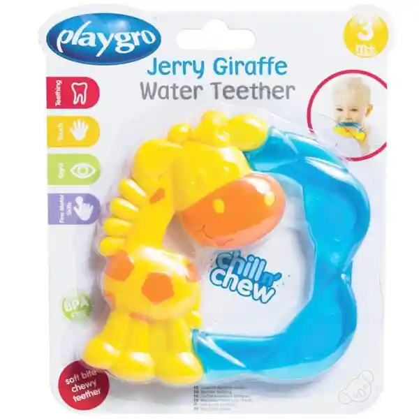Playgro Juguete Mordedor Agua Jerry Giraffe 0123E186336