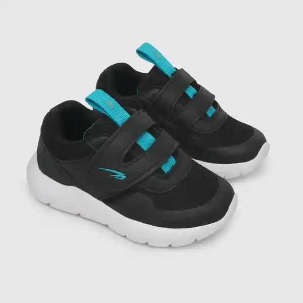 Zapatillas Deportivas de Niño 1 Baja Negra Talla 25 Colloky